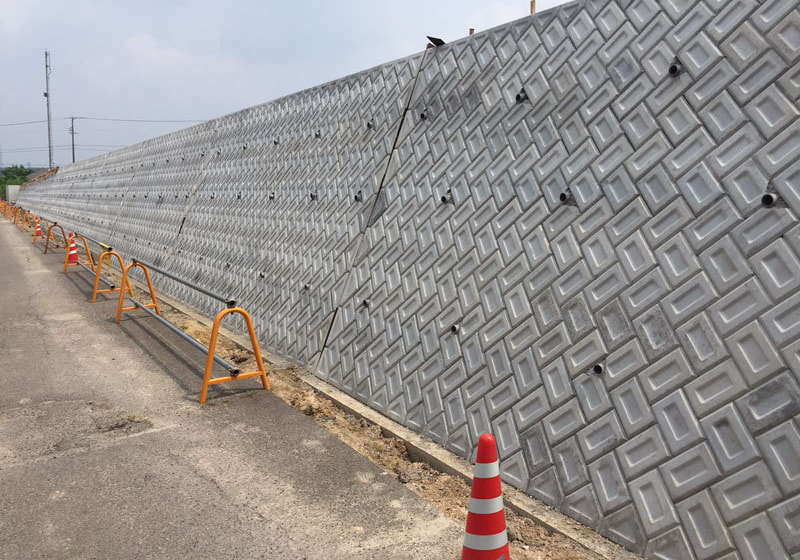 コンクリートブロック工事